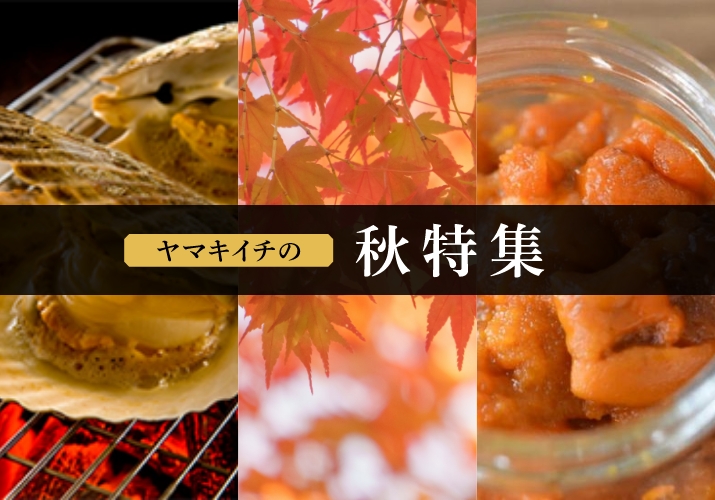 ヤマキイチの秋特集