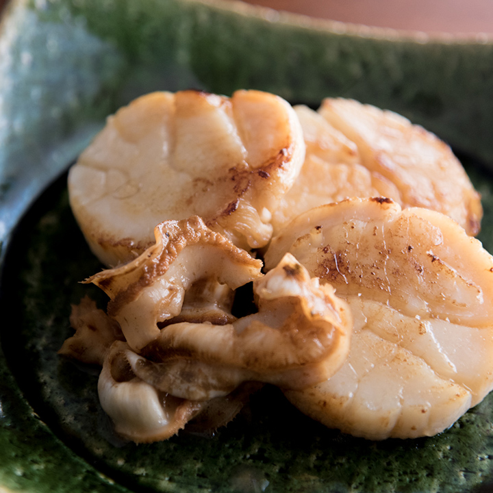 泳ぐホタテ貝柱