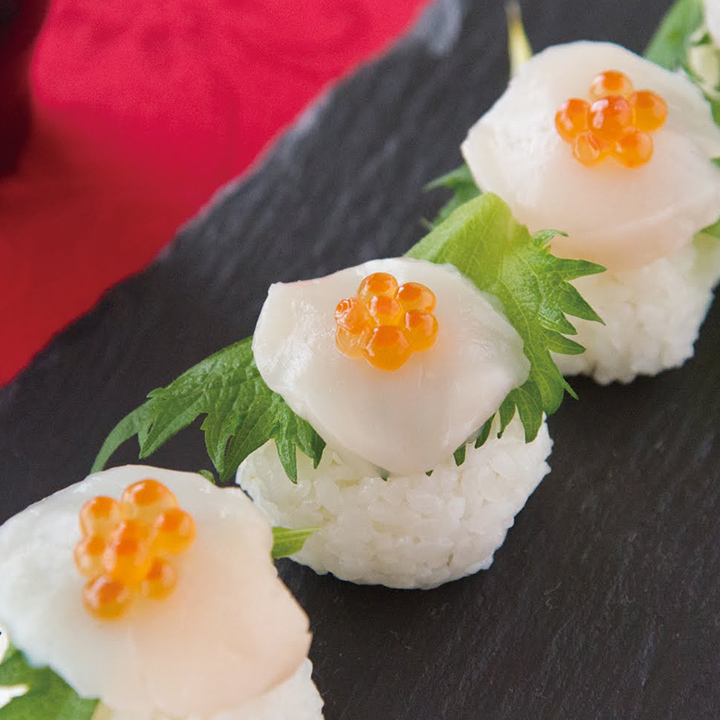 泳ぐホタテ貝柱