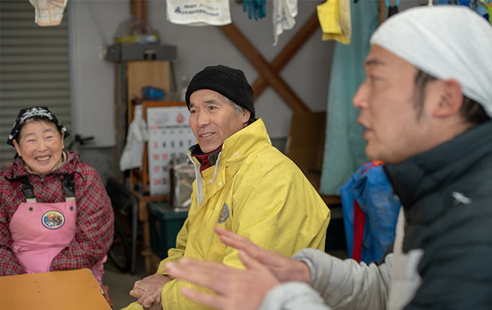 漁師の久保さん