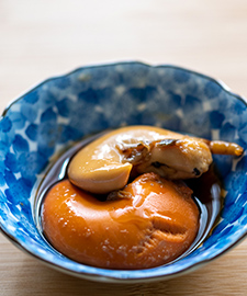 春ホタテの煮物