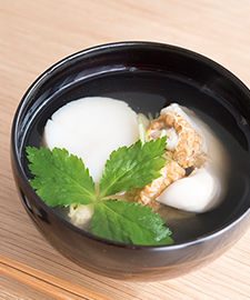 ホタテのお吸い物