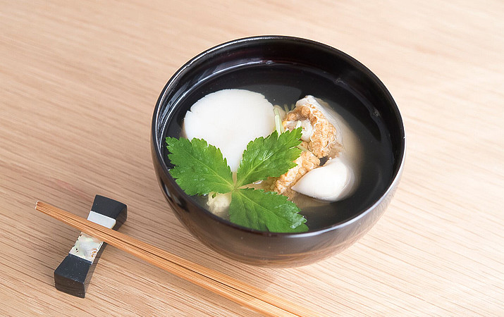 ホタテの吸い物