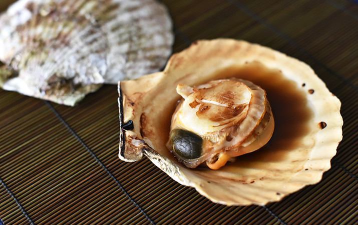 ホタテの浜焼き