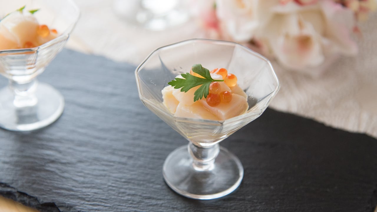 ホタテといくらイメージ