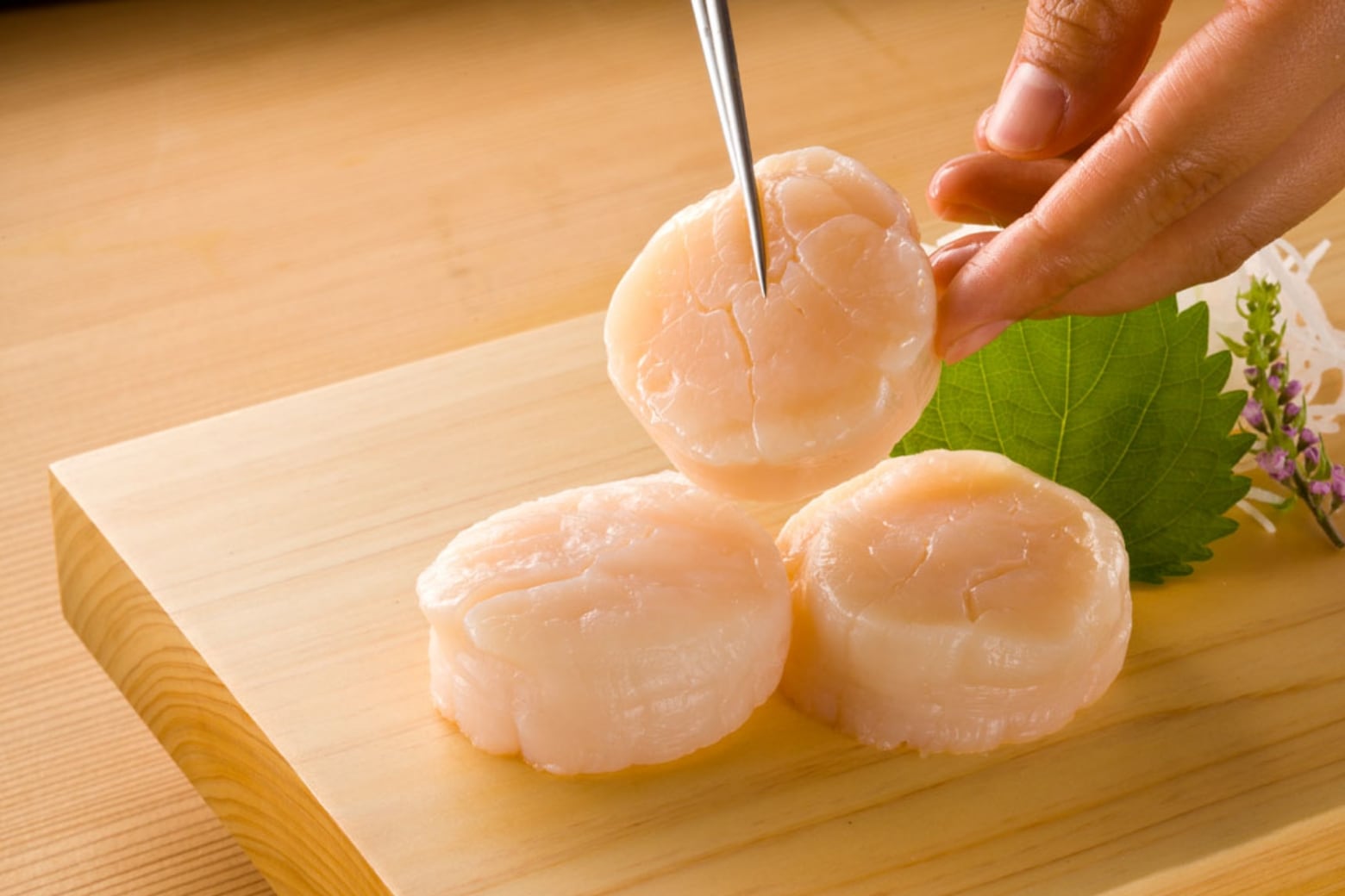 ホタテの生貝柱