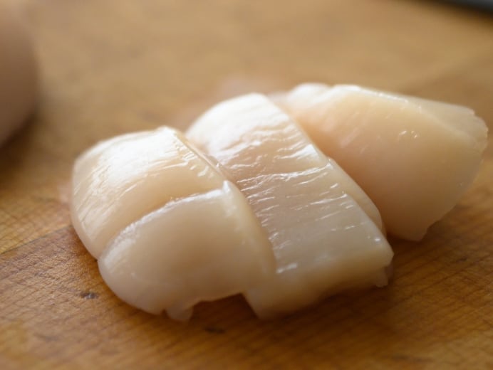 貝柱たて切り
