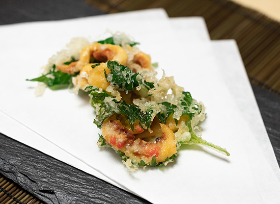 大葉とほやの天ぷら