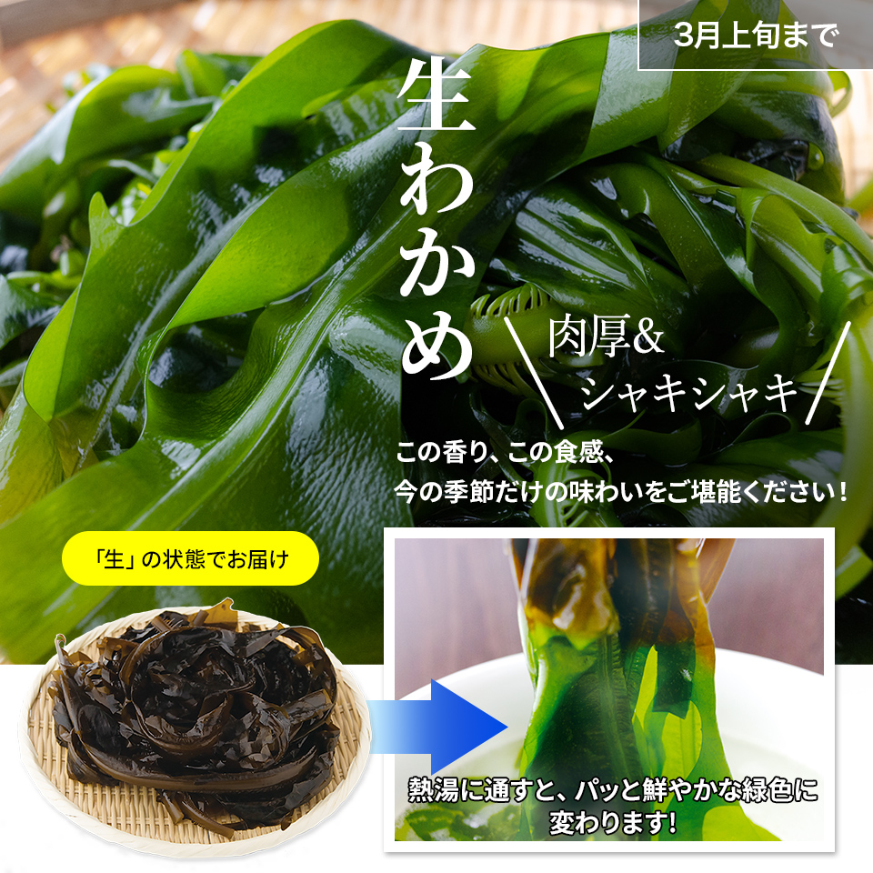 生わかめ