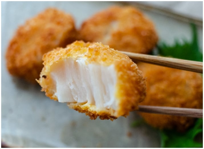 ホタテの貝柱調理例