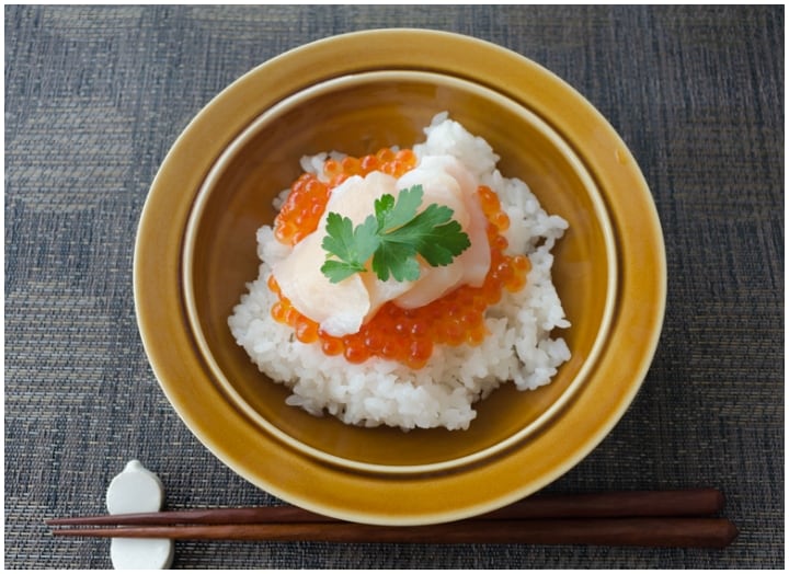 ホタテの貝柱調理例