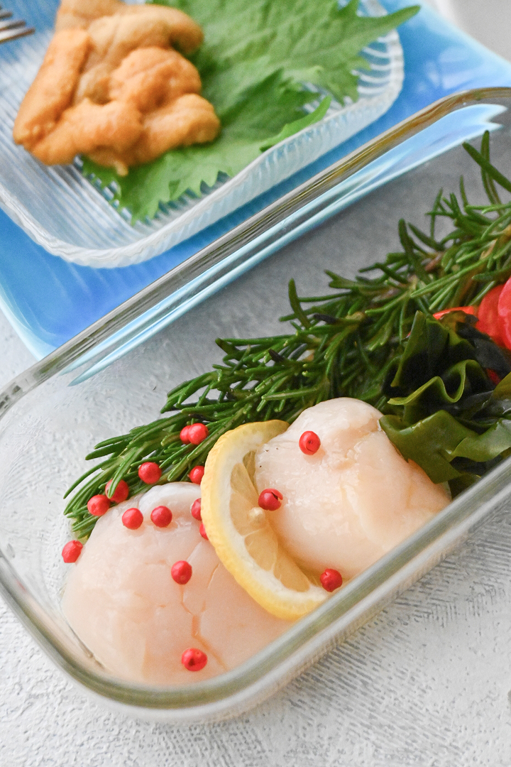 生うに＆生貝柱＆わかめセット（期間限定） | うに｜【活ホタテ通販